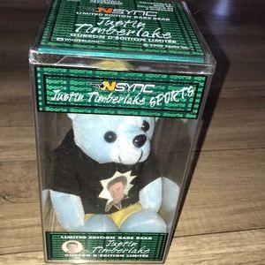 NSync Limited Edition Rare Bear Justin Timberlake